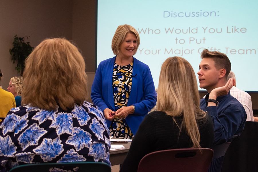 gailperryworkshop_900 decorative image of gailperryworkshop_900 , Fundraising expert Gail Perry gets agencies ‘Fired Up’ at workshop 2019-09-27 09:44:29