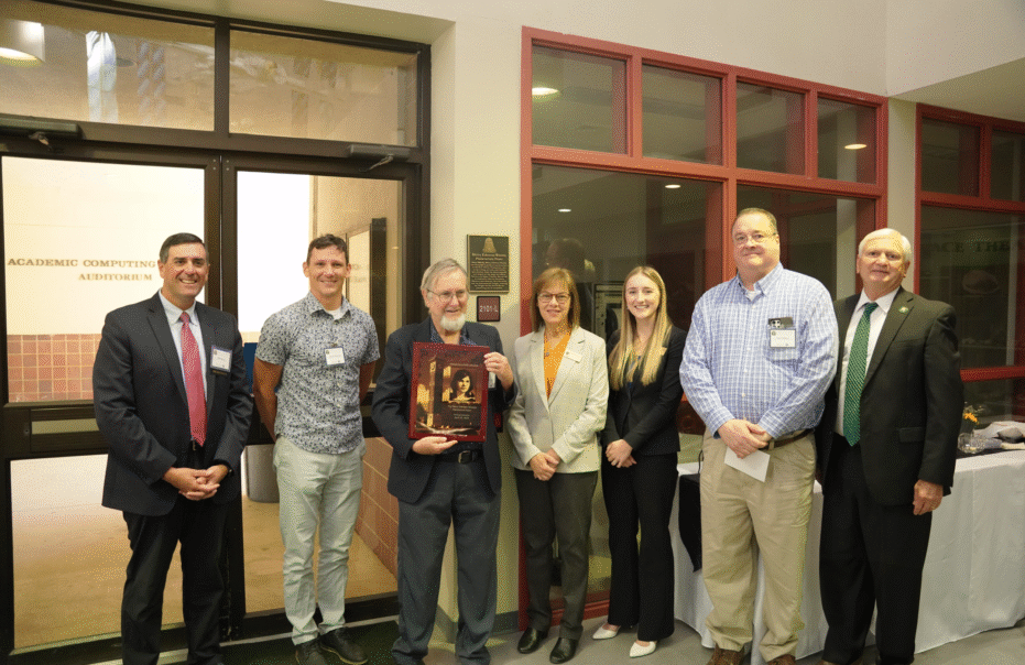 decorative image of DSC01987 , PSC names the planetarium’s  foyer in honor Merry Edenton-Wooten 2024-04-23 11:15:46