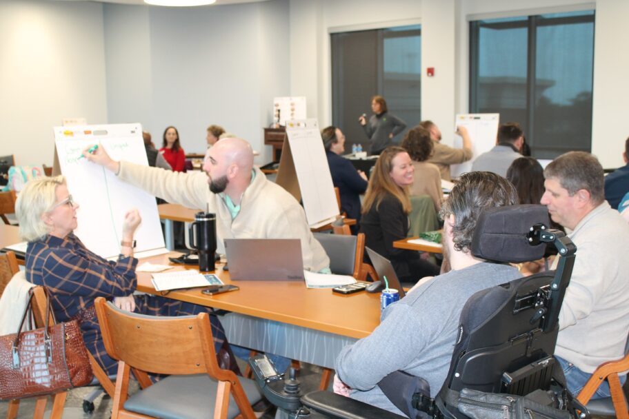 IMG_4510-1 decorative image of IMG_4510-1 , Nonprofit attendees prepare to tackle their yearly goals at the Center’s first full day training of 2024 2024-08-21 10:35:49