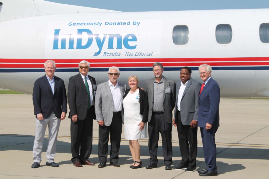 decorative image of IMG_6461 , C. Donald “Don” Bishop, President and CEO of InDyne, Inc. and Chairman of the Board and CEO of InDyne’s Reliance Test & Technology (RT&T) Joint Venture Donates a Metroliner Aircraft to Pensacola State College 2024-08-21 08:04:34