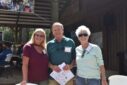 decorative image of Volunteers-Diane-Mendoza-Dick-Dixon-and-Melinda-McGehee , Day of Clays 2024 2024-10-08 17:09:14