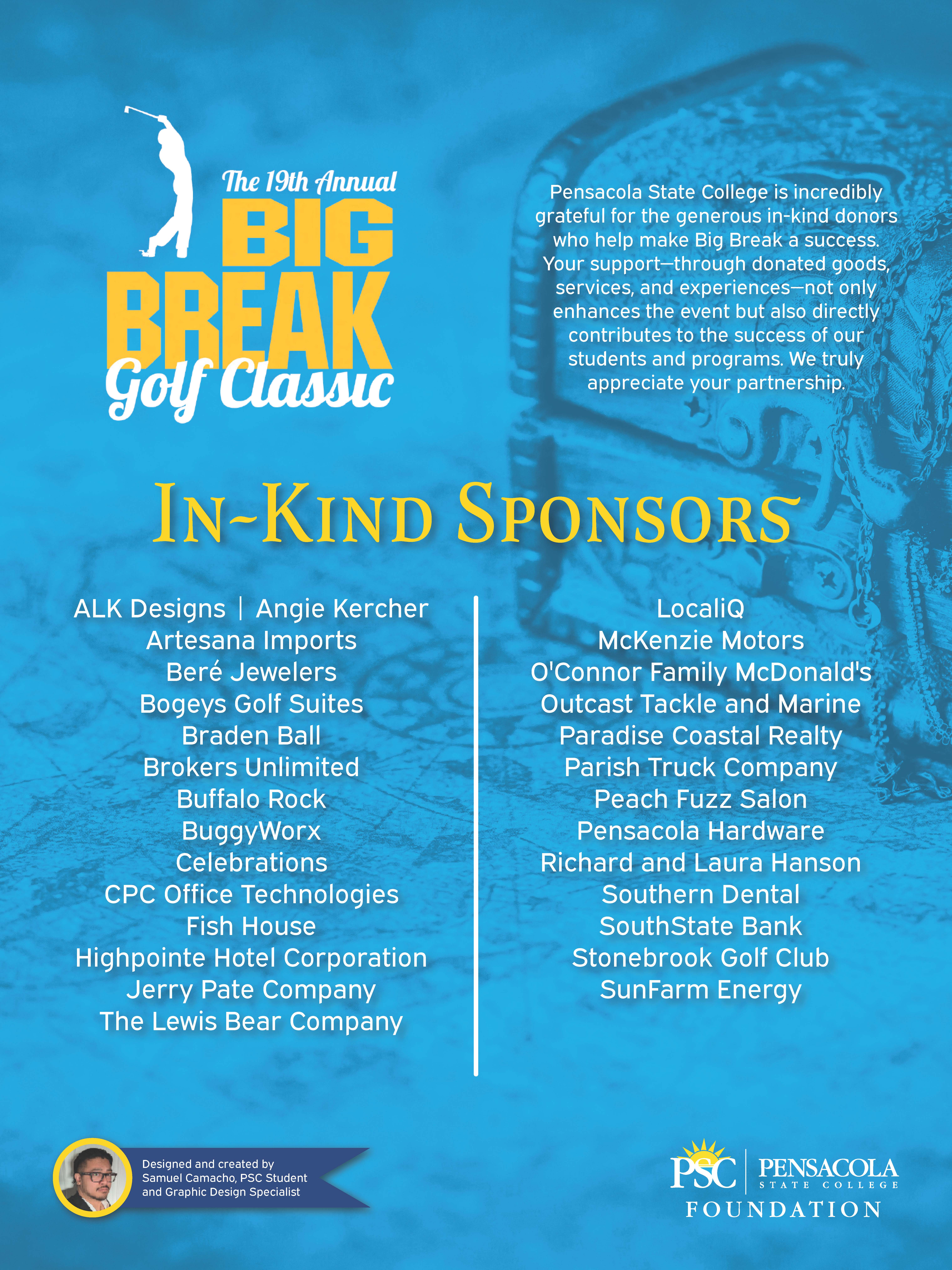 decorative image of 18x24-In-Kind-Sponsor-Board , 19th Annual Big Break Golf Classic | Presented by D.R. Horton 2025-05-06 15:25:05