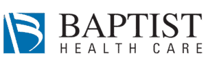 Baptist Health Care logo.