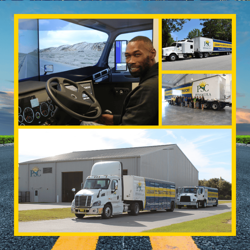 Decorative image of the Truck Driving Facility.